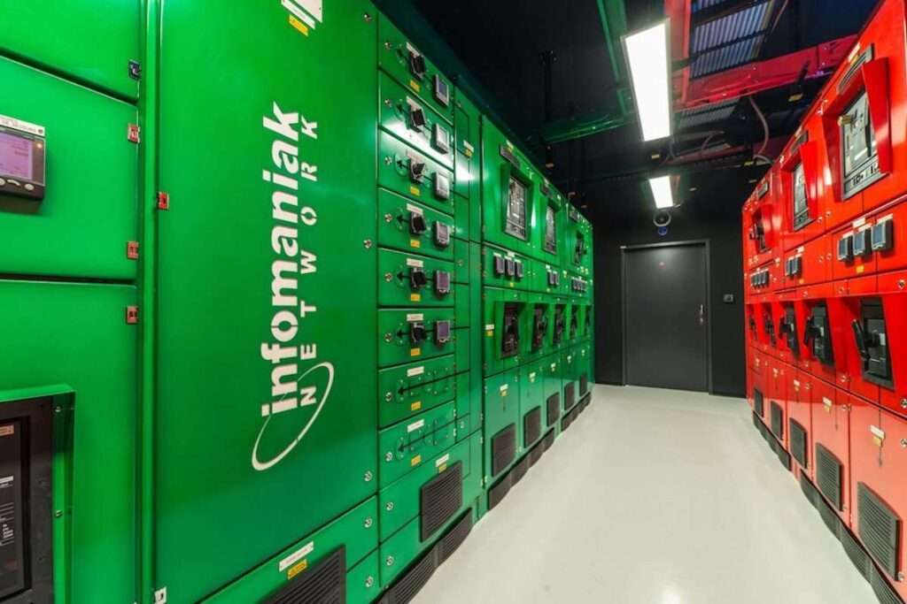 Infomaniak datacenter Hébergement bas-carbone