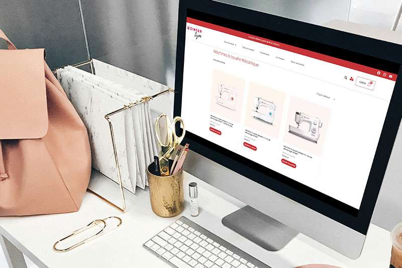 Boutique en ligne Woocommerce Singer